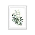 Picture of Green and Serene I _GroupedProduct_Rectangle_Portrait_Framed_Matted_