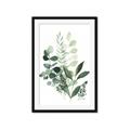 Picture of Green and Serene I _GroupedProduct_Rectangle_Portrait_Framed_Matted_
