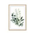 Picture of Green and Serene I _GroupedProduct_Rectangle_Portrait_Framed_Matted_