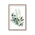 Picture of Green and Serene I _GroupedProduct_Rectangle_Portrait_Framed_Matted_