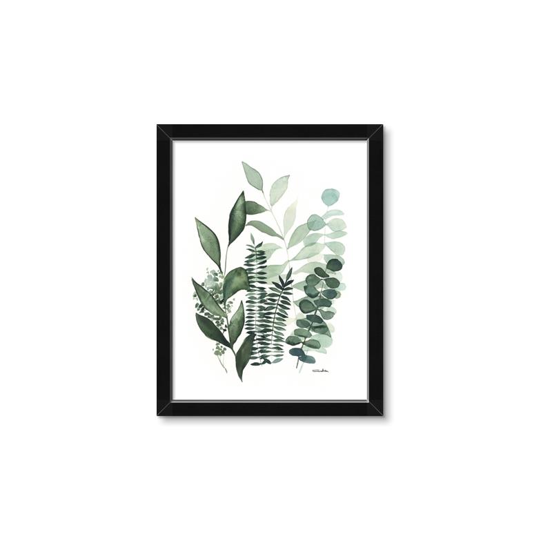 Picture of Green and Serene II _GroupedProduct_Rectangle_Portrait_Framed_Matted_