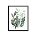 Picture of Green and Serene II _GroupedProduct_Rectangle_Portrait_Framed_Matted_