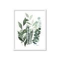 Picture of Green and Serene II _GroupedProduct_Rectangle_Portrait_Framed_Matted_
