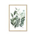 Picture of Green and Serene II _GroupedProduct_Rectangle_Portrait_Framed_Matted_