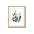 Picture of Green and Serene II _GroupedProduct_Rectangle_Portrait_Framed_Matted_