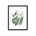 Picture of Green and Serene II _GroupedProduct_Rectangle_Portrait_Framed_Matted_