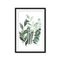 Picture of Green and Serene II _GroupedProduct_Rectangle_Portrait_Framed_Matted_
