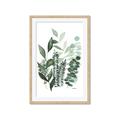 Picture of Green and Serene II _GroupedProduct_Rectangle_Portrait_Framed_Matted_