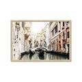 Picture of Gondolas at Venice Italy _GroupedProduct_Rectangle_Landscape_Photography _GroupedProduct_Rectangle_Landscape_Framed_Matted_