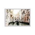 Picture of Gondolas at Venice Italy _GroupedProduct_Rectangle_Landscape_Photography _GroupedProduct_Rectangle_Landscape_Framed_Matted_