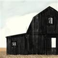Picture of Big Black Barn _GroupedProduct_Square_Unframed_Print_Only_