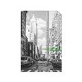 Picture of Big Cat on street of NY _GroupedProduct_Rectangle_Portrait_Unframed_Print_Only_