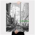 Picture of Big Cat on street of NY _GroupedProduct_Rectangle_Portrait_Canvas_