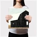 Picture of Big Black Barn _GroupedProduct_Square_Canvas_
