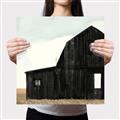 Picture of Big Black Barn _GroupedProduct_Square_Canvas_
