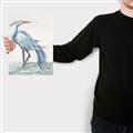 Picture of Blue Storks I _GroupedProduct_Rectangle_Portrait_Canvas_