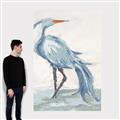 Picture of Blue Storks I _GroupedProduct_Rectangle_Portrait_Canvas_
