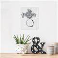 Picture of A Floral Sketch _GroupedProduct_Rectangle_Portrait_Canvas_