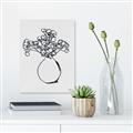 Picture of A Floral Sketch _GroupedProduct_Rectangle_Portrait_Canvas_