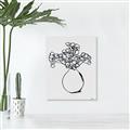 Picture of A Floral Sketch _GroupedProduct_Rectangle_Portrait_Canvas_