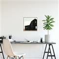 Picture of Big Black Barn _GroupedProduct_Square_Canvas_Framed_