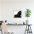 Picture of Big Black Barn _GroupedProduct_Square_Canvas_Framed_