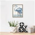 Picture of Blue Storks I _GroupedProduct_Rectangle_Portrait_Canvas_Framed_