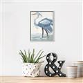 Picture of Blue Storks I _GroupedProduct_Rectangle_Portrait_Canvas_Framed_