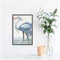 Picture of Blue Storks I _GroupedProduct_Rectangle_Portrait_Canvas_Framed_
