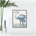 Picture of Blue Storks I _GroupedProduct_Rectangle_Portrait_Canvas_Framed_