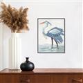 Picture of Blue Storks I _GroupedProduct_Rectangle_Portrait_Canvas_Framed_