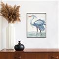 Picture of Blue Storks I _GroupedProduct_Rectangle_Portrait_Canvas_Framed_