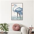 Picture of Blue Storks I _GroupedProduct_Rectangle_Portrait_Canvas_Framed_