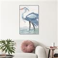Picture of Blue Storks I _GroupedProduct_Rectangle_Portrait_Canvas_Framed_