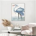 Picture of Blue Storks I _GroupedProduct_Rectangle_Portrait_Canvas_Framed_
