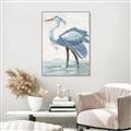Picture of Blue Storks I _GroupedProduct_Rectangle_Portrait_Canvas_Framed_