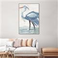 Picture of Blue Storks I _GroupedProduct_Rectangle_Portrait_Canvas_Framed_