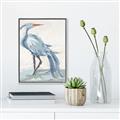 Picture of Blue Storks I _GroupedProduct_Rectangle_Portrait_Canvas_Framed_