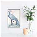 Picture of Blue Storks I _GroupedProduct_Rectangle_Portrait_Canvas_Framed_