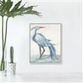 Picture of Blue Storks I _GroupedProduct_Rectangle_Portrait_Canvas_Framed_