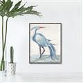 Picture of Blue Storks I _GroupedProduct_Rectangle_Portrait_Canvas_Framed_