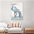 Picture of Blue Storks I _GroupedProduct_Rectangle_Portrait_Canvas_Framed_