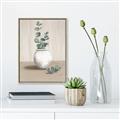 Picture of Delicate leaves _GroupedProduct_Rectangle_Portrait_Canvas_Framed_