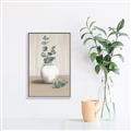 Picture of Delicate leaves _GroupedProduct_Rectangle_Portrait_Canvas_Framed_