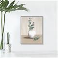 Picture of Delicate leaves _GroupedProduct_Rectangle_Portrait_Canvas_Framed_