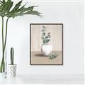 Picture of Delicate leaves _GroupedProduct_Rectangle_Portrait_Canvas_Framed_