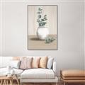 Picture of Delicate leaves _GroupedProduct_Rectangle_Portrait_Canvas_Framed_