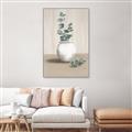 Picture of Delicate leaves _GroupedProduct_Rectangle_Portrait_Canvas_Framed_