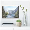 Picture of A Summer's Day I _GroupedProduct_Rectangle_Landscape_Canvas_Framed_