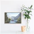 Picture of A Summer's Day I _GroupedProduct_Rectangle_Landscape_Canvas_Framed_